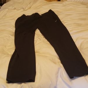 Vtg NIKE XL Tall Navy Swish Joggers Cotton…